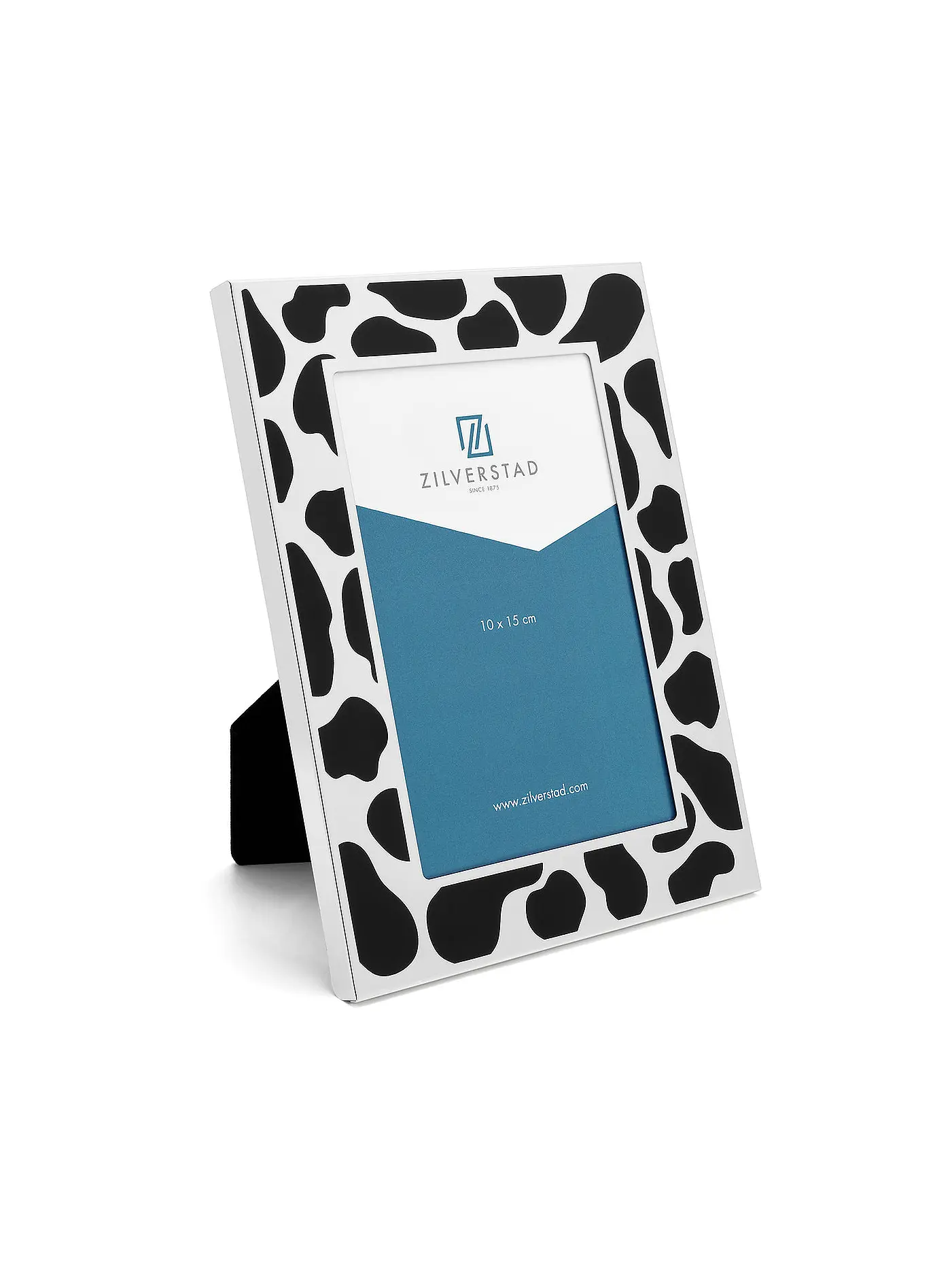 ZILVERSTAD | Fotorahmen Zebra 10x15 cm Schwarz/Weiss | schwarz